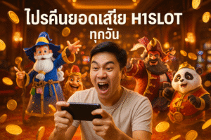 โปรคืนยอดเสีย H1SLOT ทุกวัน