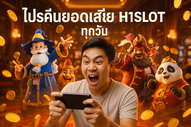 โปรคืนยอดเสีย H1SLOT ทุกวัน