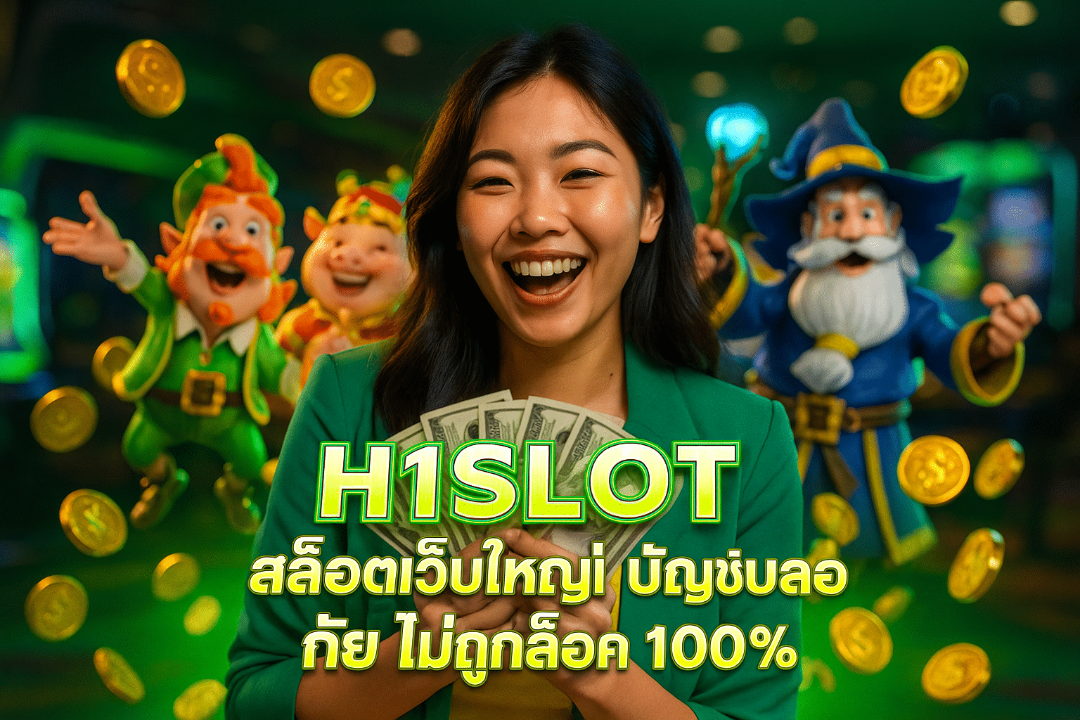 H1SLOT สล็อตเว็บใหญ่ บัญชีปลอดภัย ไม่ถูกล็อค 100%