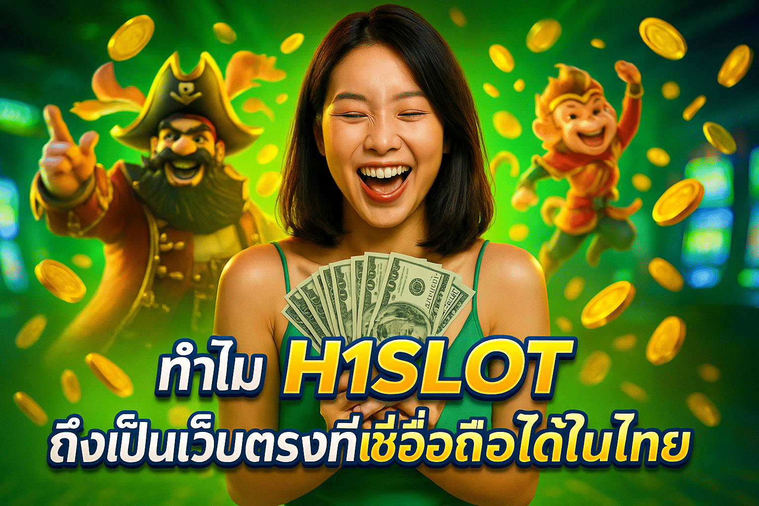 ทำไม H1SLOT ถึงเป็นเว็บตรงที่เชื่อถือได้ในไทย